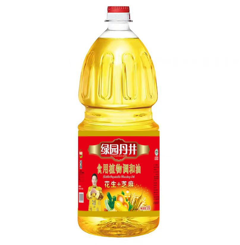 恒峰g22 花生+芝麻食用植物调和油 1.8L