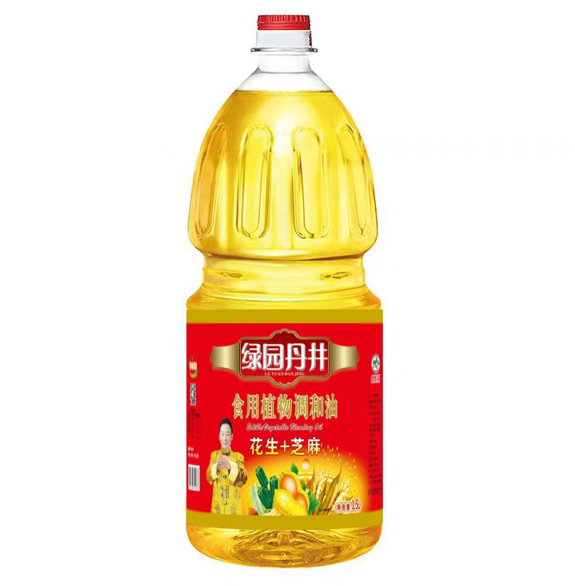 恒峰g22 花生+芝麻食用植物调和油1.5L