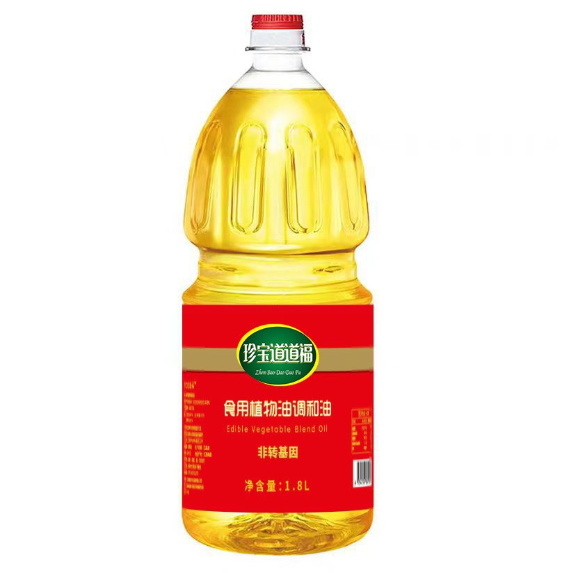 珍宝道道福 非转基因食用植物调和油 1.8L